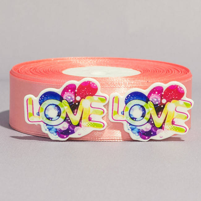

Кабошон Серединка Слово LOVE Сб-514, Разные цвета
