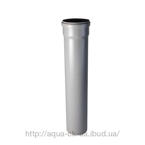 Труба каналізаційна пластикова 50х250 мм