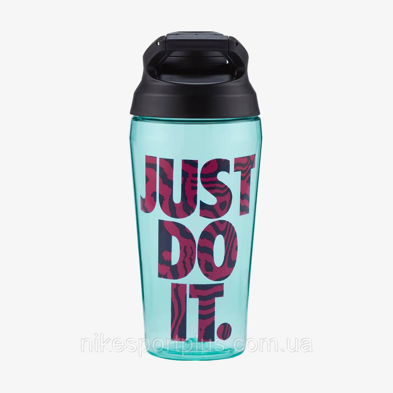 ПЛЯШКА NIKE TR HYPERCHARGE CHUG BOTTLE 24 OZ GRAPHIC TROPICAL TWIST/BLACK/FIREBERRY 24OZ N.100.1936.953.24 - фото 1 - id-p1468878797