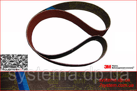 Шліфувальна стрічка для гріндер а 3M Cubitron II 984F - 100х915 мм,, фото 2