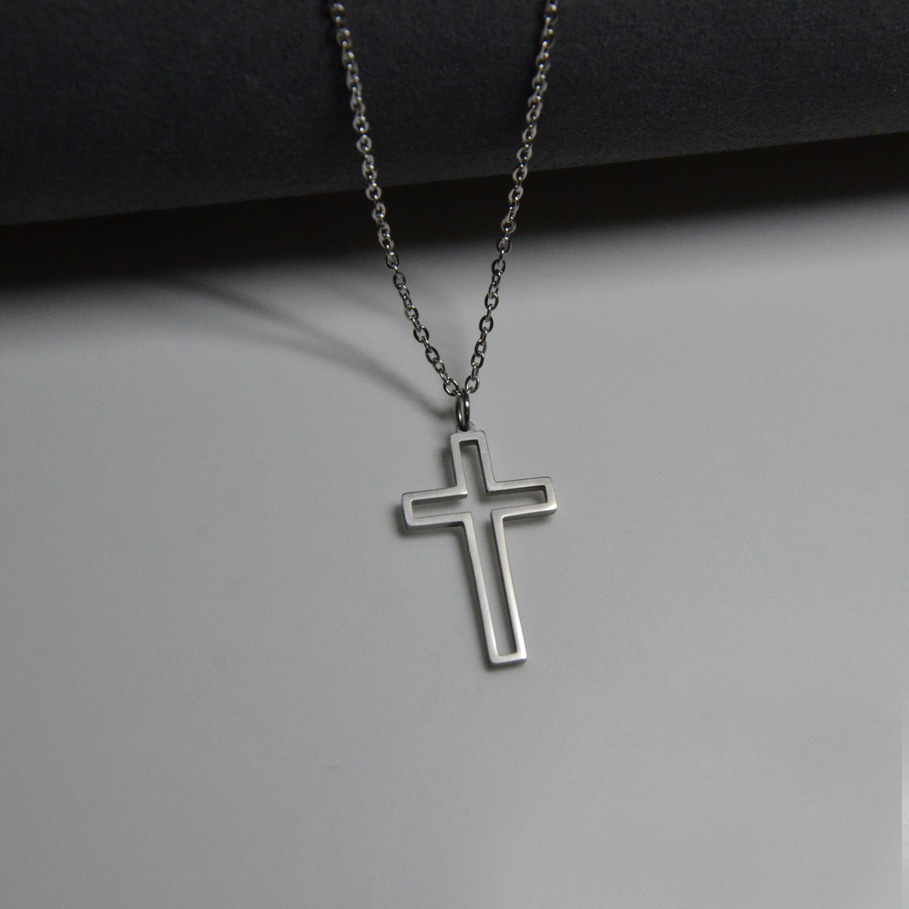 Кулон "Крест" с Цепочкой Из Нержавеющей Стали — Купить Недорого на Bigl ...