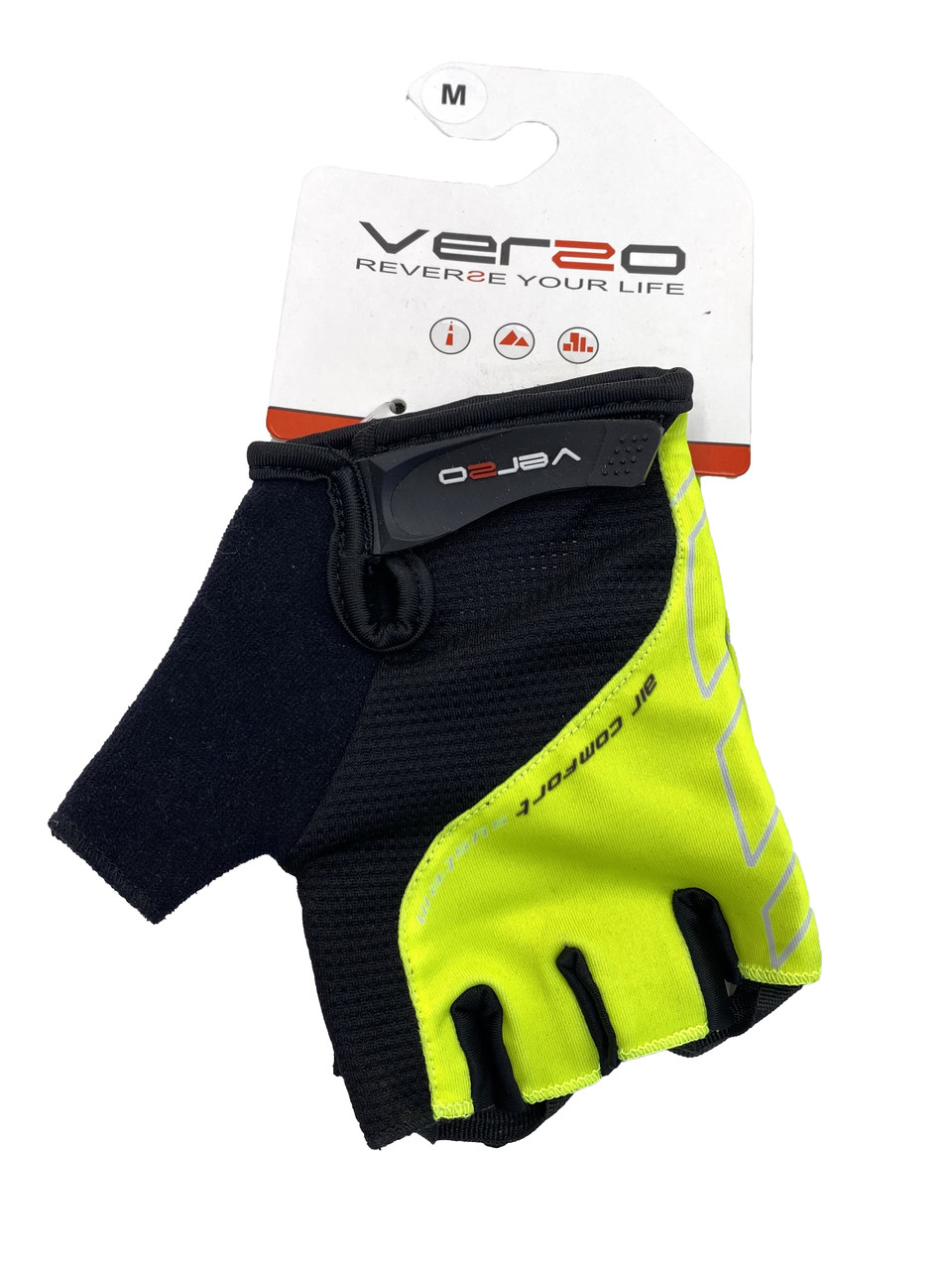 Рукавички Verso Зелені SB-01-8041 XL - розмір для велосипеда та самокату
