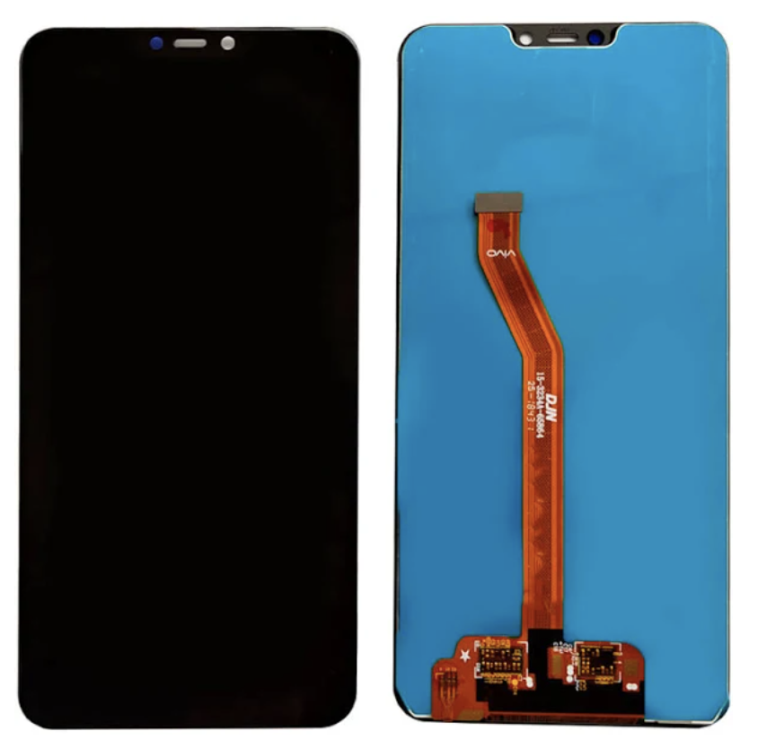 Дисплей (екран) для Vivo Y81/Y81s/Y81i/Y83 + тачскрін, чорний, оригінал (Китай)