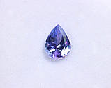 Натуральний Танзанит 1.03 Сt. 8 x 5.9 x 3.6mm, фото 2