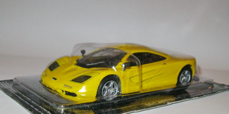 McLaren F1 Колекційний автомобіль 1/43 Суперкари ліпші автомобілі світа №34