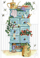 Канва з малюнком для вишивки нитками "Комод" ,963