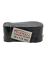 Камера в колесо Maxwell 28" 1.75 A/V Для велосипедів Дорожніх, ХВЗ, Лелека, Волинь, Фермер, Салют