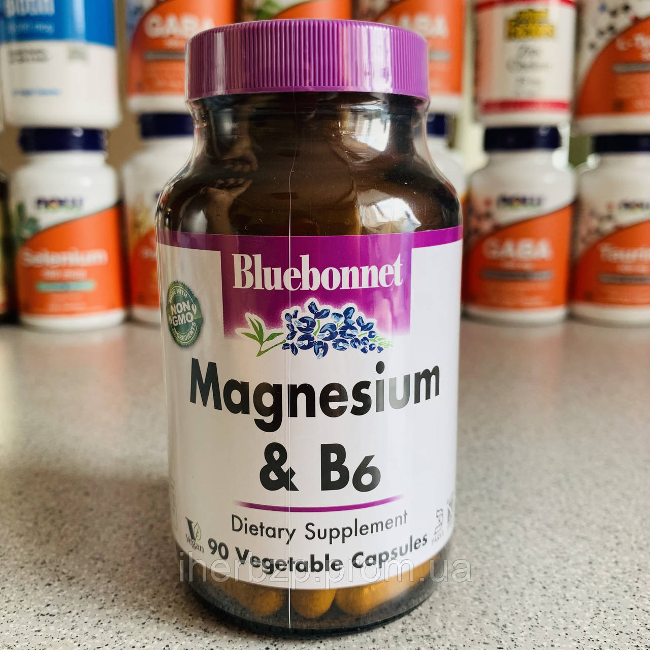 Bluebonnet Nutrition Магний Плюс B6 Купить