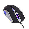 Ігрова миша Gemix W-100, чорна, дротова, геймерська мишка з бічними кнопками та підсвічуванням, фото 3