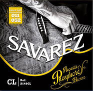 Струни для акустичної гітари SAVAREZ A130CL Acoustic Bronze .011 / Custom .052, фото 5