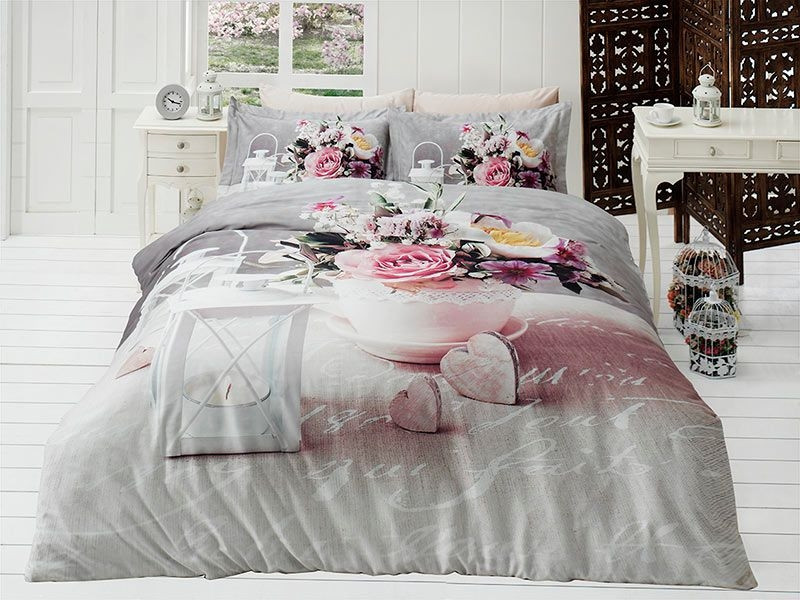 Турецьке Постільна Білизна First Choice 3D Satin Andrea