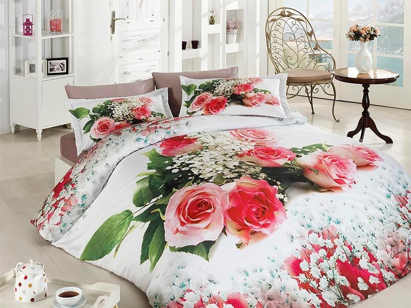 Турецьке Постільна Білизна First Choice 3D Satin Bonni
