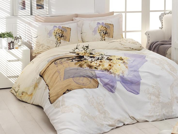 Турецьке Постільна Білизна First Choice 3D Satin Dulce