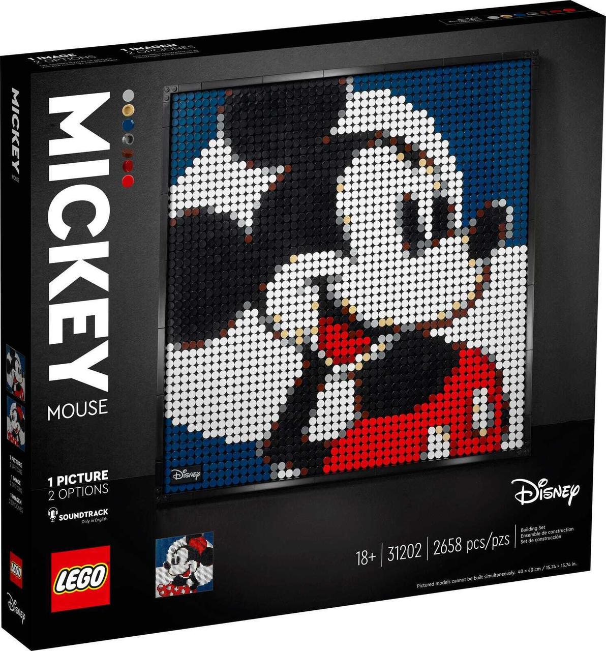 Конструктор LEGO Art Міккі Маус (31202)