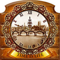 Наклейка:" Англійський годинник в кабінет англійської мови"