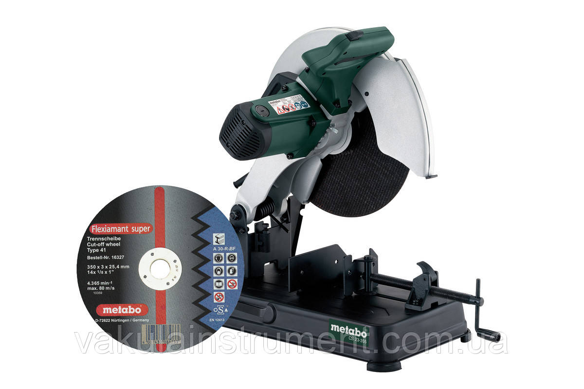 Монтажна пила Metabo CS 23-355 SET (602335850)