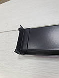 Плінтус Алюмінієвий 60мм накладний колір Чорний, фото 4