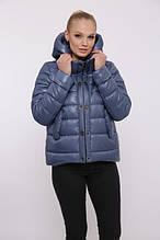 Зимова жіноча куртка на біо-пуха. Код "11"