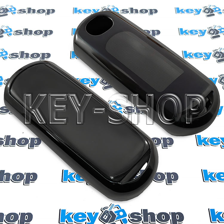 Чехол на смарт ключ Mazda (Мазда), (черный, полиуретановый), кнопки с защитой - фото 2 - id-p953656088