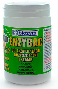 Бактерії для септиків та очисних споруд Enzybac, біопрепарат для вигрібних ям, 1 кг - Biozym