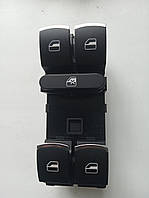 Кнопки склопідйомників на дверці водія 3BD959857 для Vw passat b5 jetta, golf  1998-2005