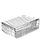 Паперовий пакет з прямокутним дном білий 260х150х350 мм (701), фото 5