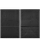Паперовий пакет з прямокутним дном чорний 260х150х350 мм (4834), фото 3