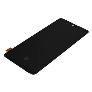 Дисплей (lcd екран) для Samsung A515 Galaxy A51 (2020) з чорним тачскріном (з широким ободком) OLED, фото 2