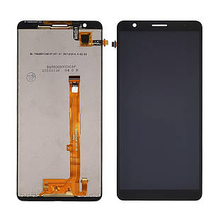 Дисплей (lcd екран) для ZTE Blade L210 з чорним тачскріном, фото 2
