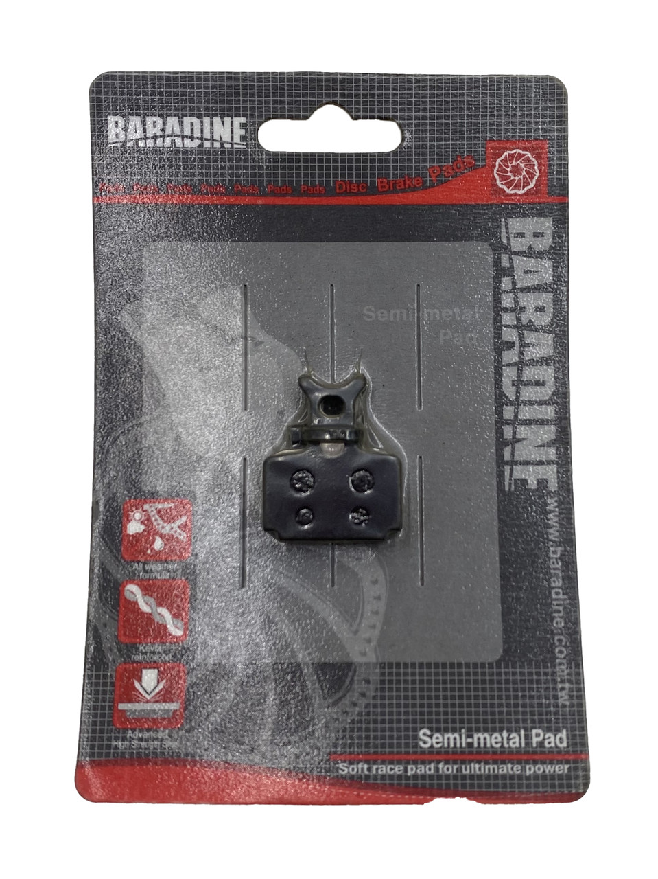 Колодки на дискове гальмо велосипеда Baradine DS-42 + DS-42