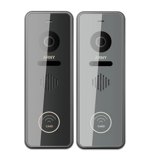 Відеопанель ARNY AVP-NG433-RF ANALOG Graphite із вбудованим контролером і зчитуавчем Em-Marin