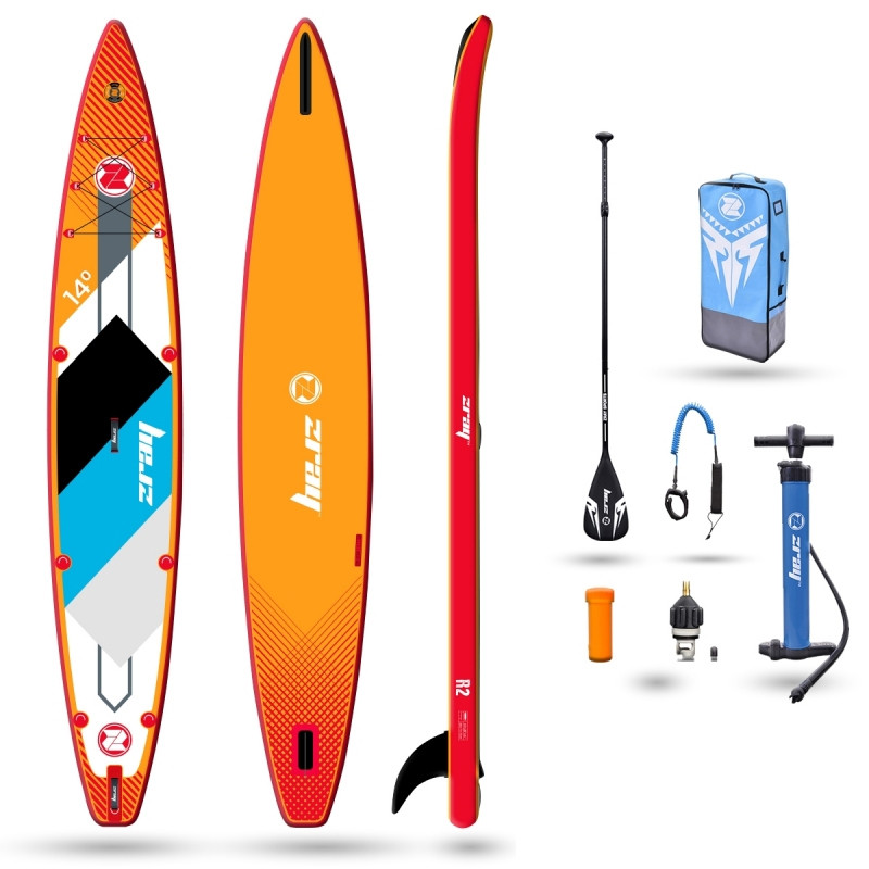 Сапборд Z-RAY PRO R2 14" 2024 — надувна дошка для САП серфінгу, sup board