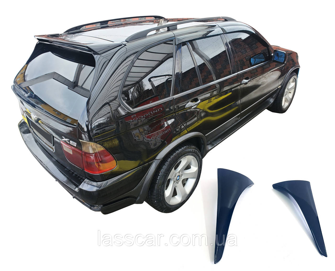 Накладки на заднє скло для Bmw X5 E53