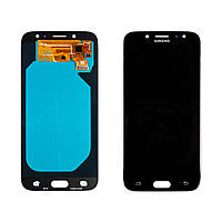 Дисплей SAMSUNG J730 Galaxy J7 Pro (2017) (OLED) з чорним тачскрином