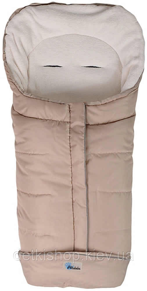 Зимовий конверт Altabebe Winterfußsack Deluxe Line 2204 Beige-Whitewash