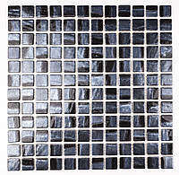 Мозаика АкваМо имитация металла Metallic Titanium 31.7x31.7 за 1 ШТ для кухни,бассейна,хамама за 1 ШТ