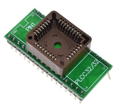 Перехідник для програмування мікросхем PLCC32 к DIP32