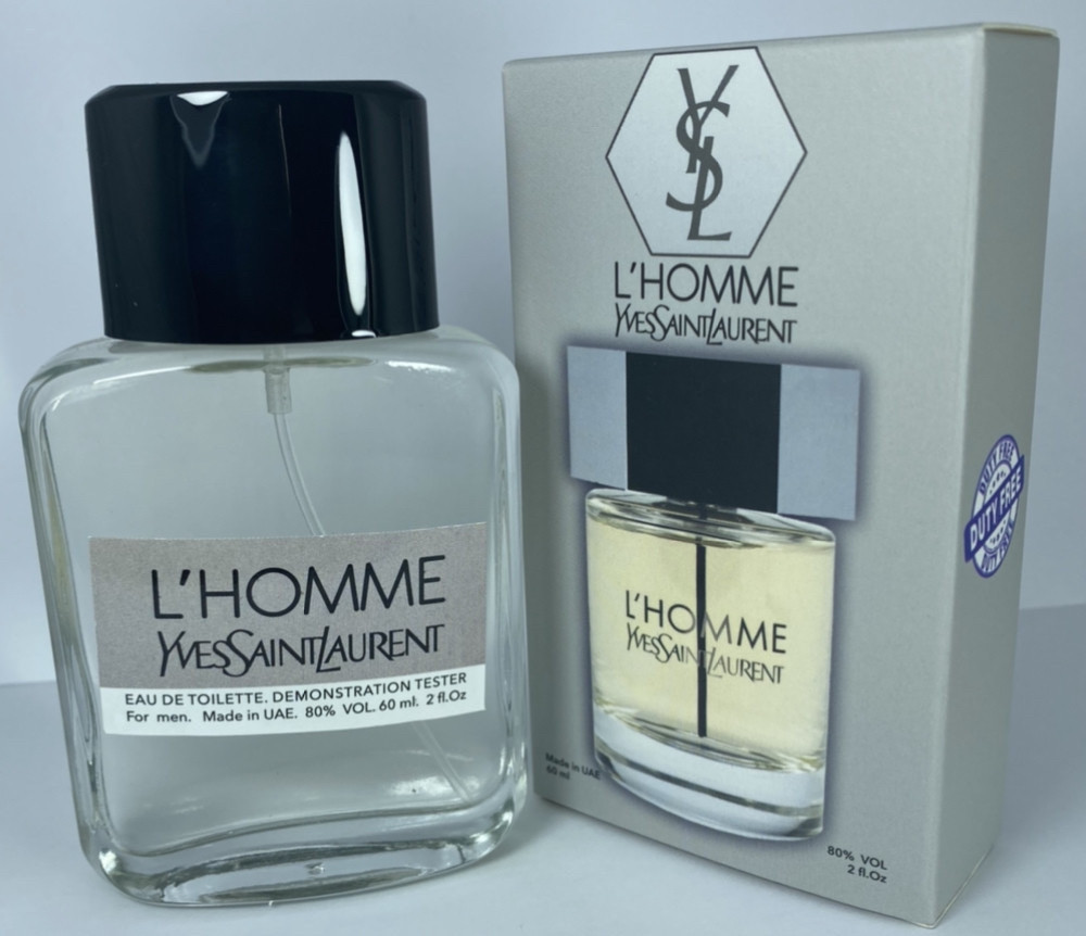 Міні-тестер Duty Free 60 ml Yves Saint Laurent L'Homme, Ів Сен Лоран Л Хом