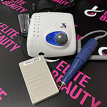 Потужний фрезер для манікюру Strong 210 білий, фото 4