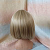 Перука подовжене каре термоволосся пшеничний 2140t-24В, фото 7