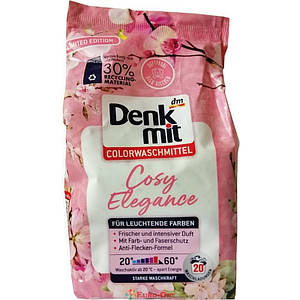 Порошок пральний Denkmit COLORWASCHMITTEL COSY ELEGANCE 1,35кг 20 прань