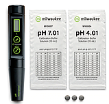 Професійний вологозахищений pH-метр Milwaukee pH54, 0.00–14.00 pH (±0.1 pH), ручна кал., Угорщина, фото 5