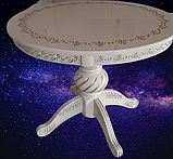 Стіл круглий розкладний СТ-17, фото 2