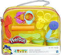 Play-Doh Play-Doh Starter Set B1169 Плейдо Тісто Ліплення Стартовий набір в сумці з ручкою