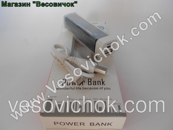 Power bank 2600 ma/h - фото 2 - id-p35524900