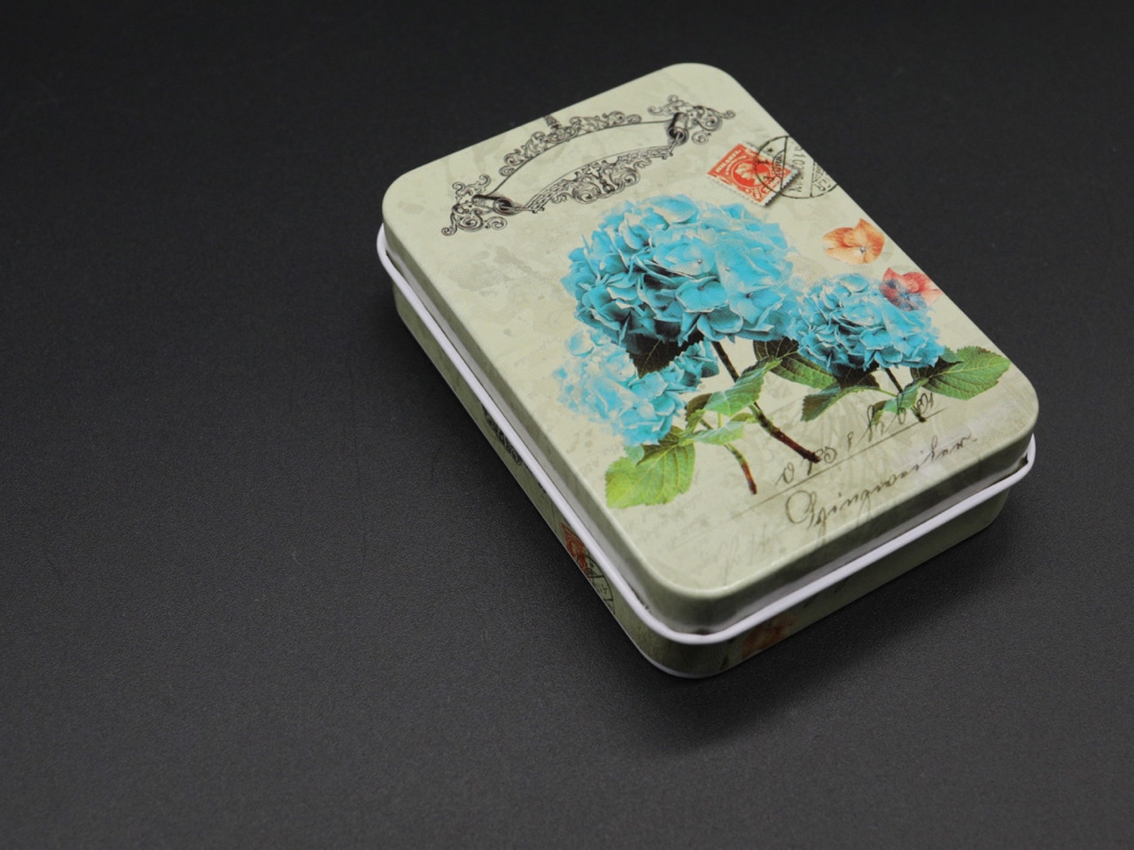 Металеві подарункові коробочки. 9х7х2см, фото 1