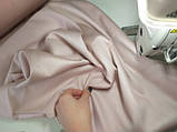 Постільна білизна Мигдальна пудра Сатин однотонна, фото 5