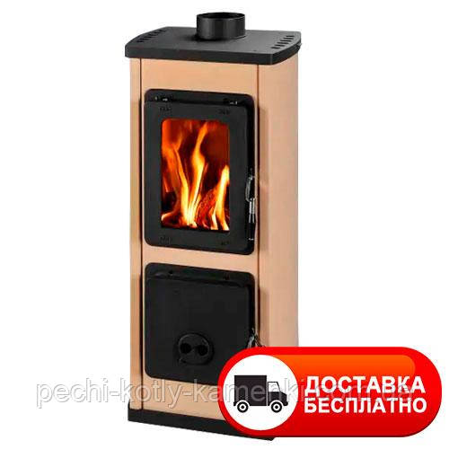 Піч-камін на дровах Thorma VERONA b (Cappuccino)