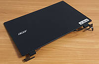 Верхняя часть корпуса для ноутбука Acer E5-721 , Крышка , Рамка , Петли , Шлейф , Веб камера , Wi Fi Антена.