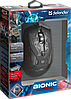 Ігрова миша Defender Bionic, чорна, дротова, геймерська мишка з бічними кнопками та підсвічуванням, фото 6